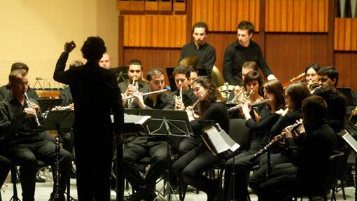 Banda de música del Conservatorio, en una imagen de archivo