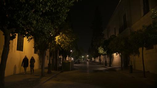 Imagen de la calle Amador de los Ríos, junto a la Mezquita-Catedral