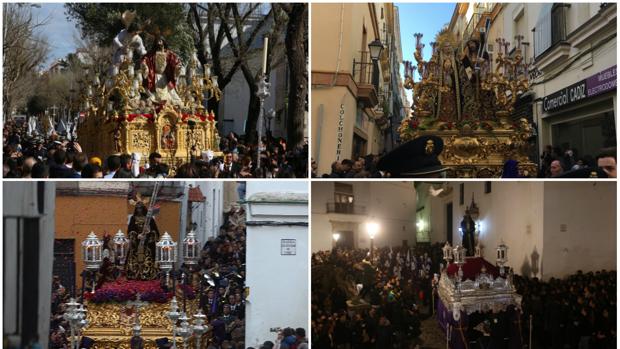 Horarios e itinerarios de la Semana Santa de Cádiz 2019. Jueves Santo