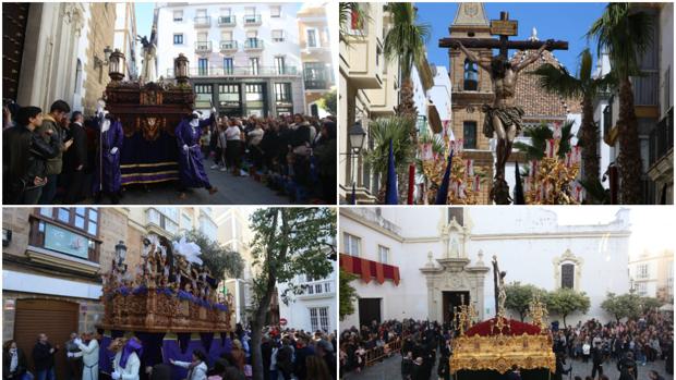 Horarios e itinerarios de la Semana Santa de Cádiz 2019. Lunes Santo