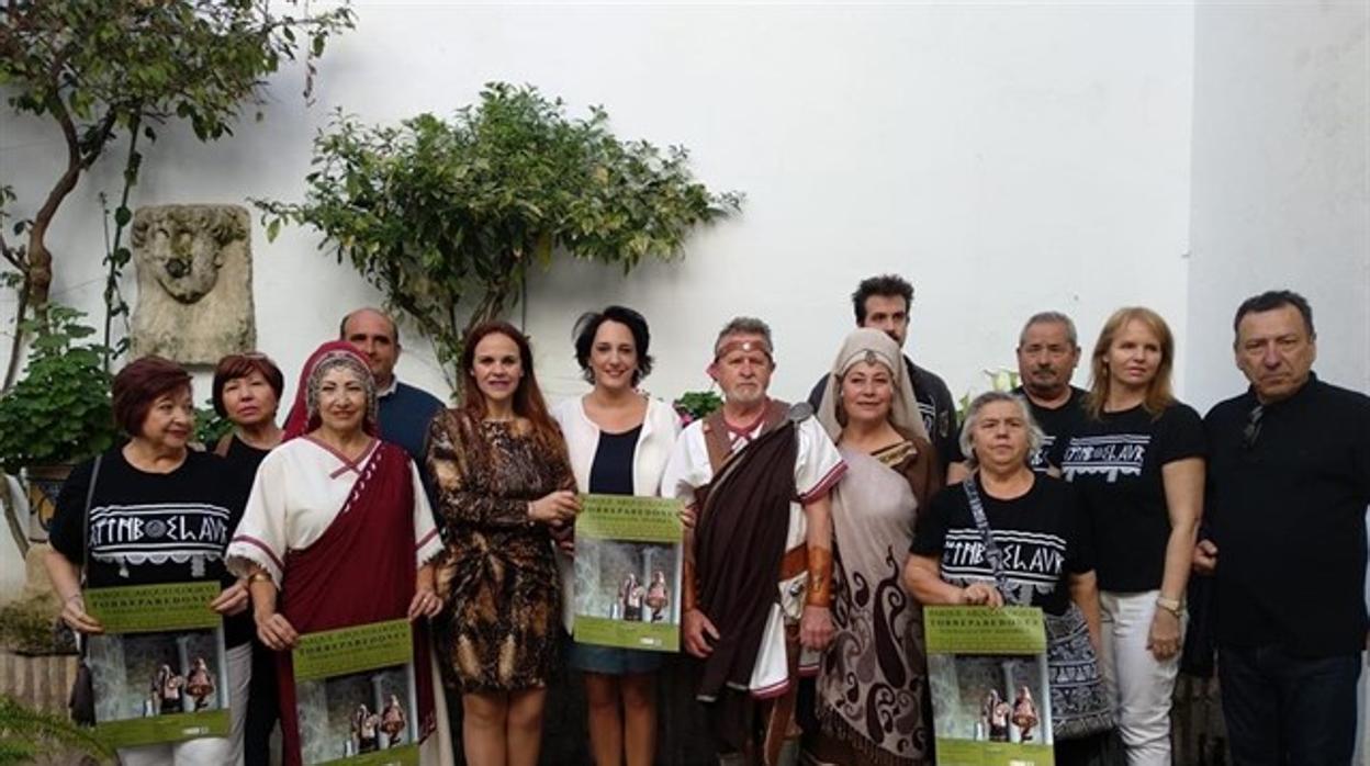 Presesntación de la teatralización de Torreparedones