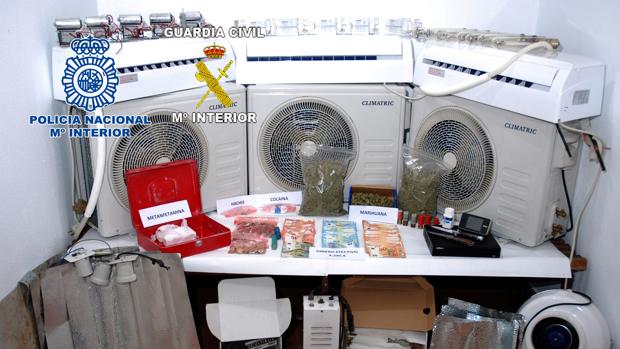 Desmantelan en Úbeda tras un chivatazo un laboratorio clandestino de marihuana