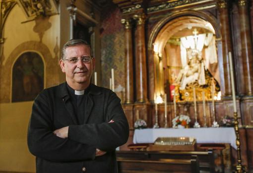 Francisco Javier Cañete, consiliario de la cofradía de las Angustias de Córdoba