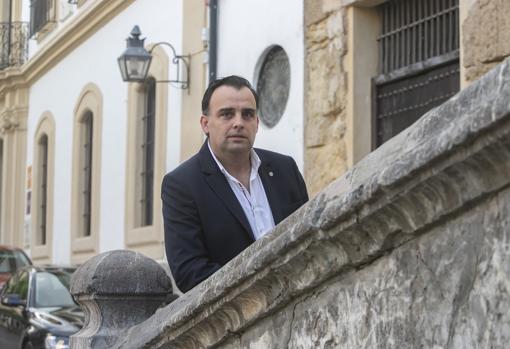 Enrique León Pastor, hermano mayor de la cofradía del Santo Sepulcro de Córdoba