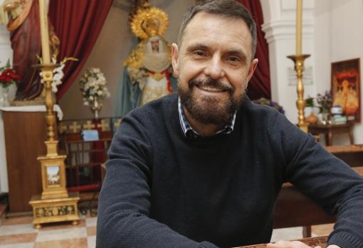 Carlos Recio, hermano mayor de la cofradía de la Agonía de Córdoba