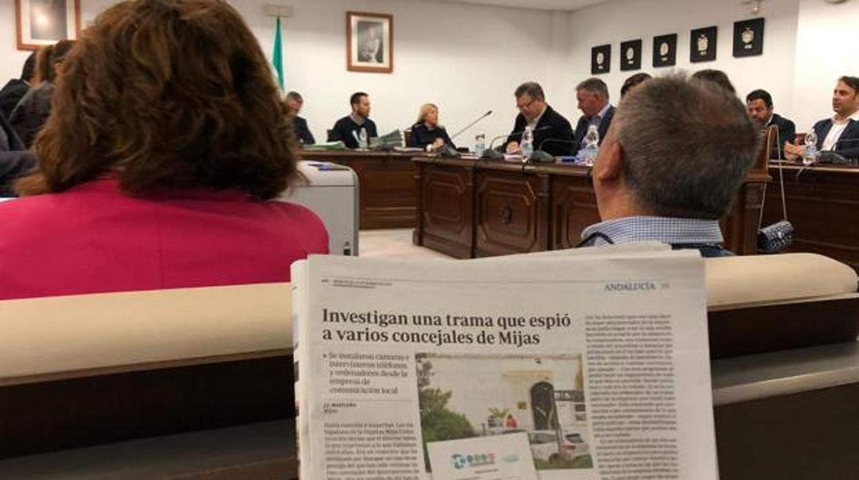 El pleno de Mijas aprobó llevar la auditoría al Ayuntamiento