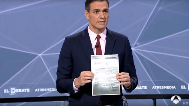 La mentira de la carta de Pedro Sánchez en el debate: la Junta de Andalucía nunca ha pedido datos de trabajadores