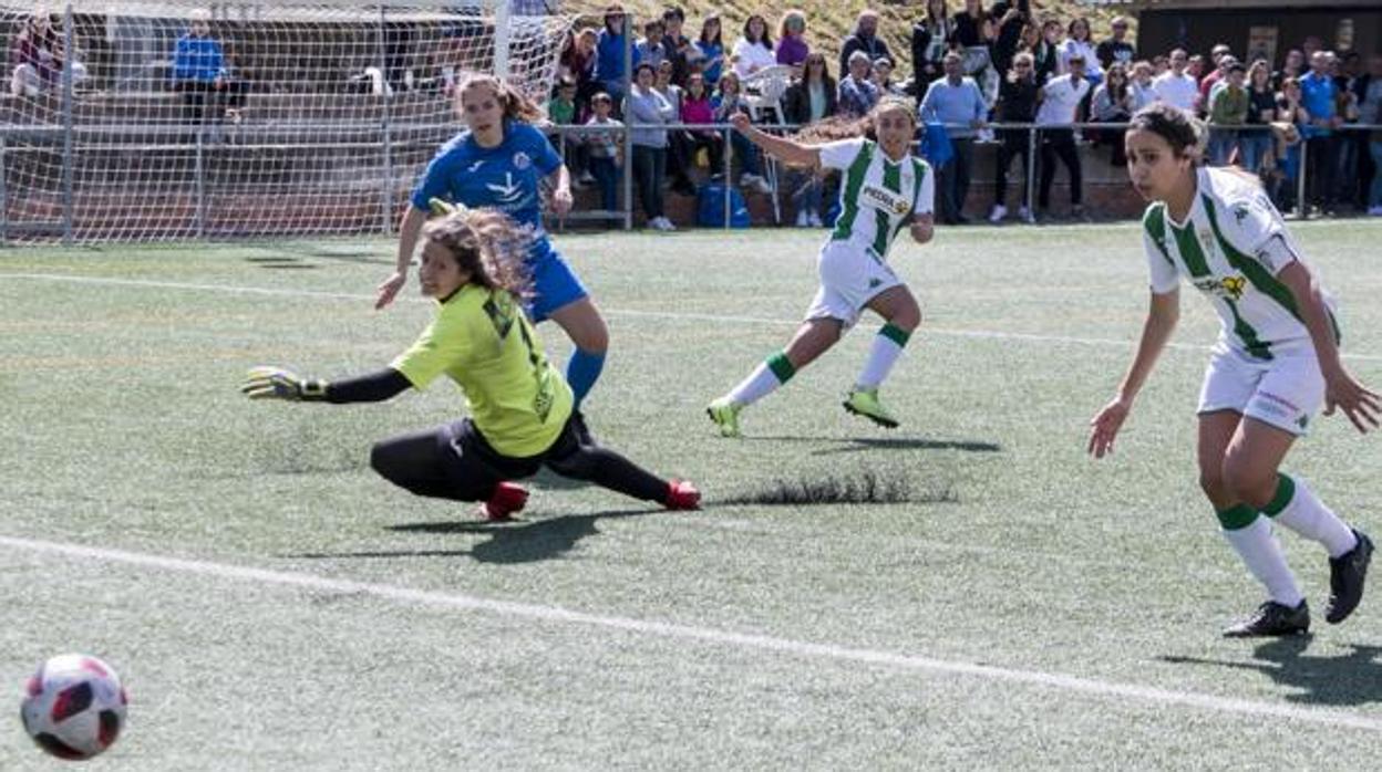 Uno de los goles del Córdoba Femenino esta temporada