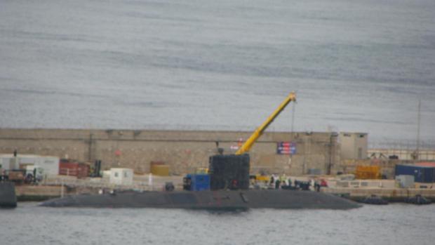 Llega otro submarino de propulsión nuclear a la base naval de Gibraltar