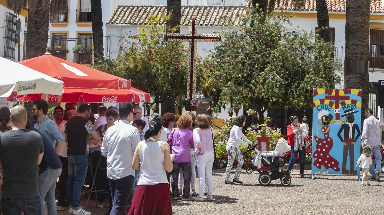 Cruz de Mayo de la Plaza de la Lagunilla