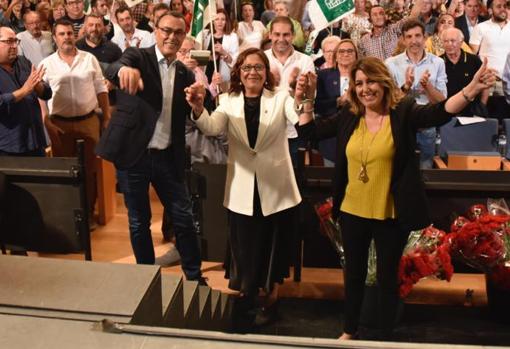 Susana Díaz eligió Punta Umbría para iniciar la campaña