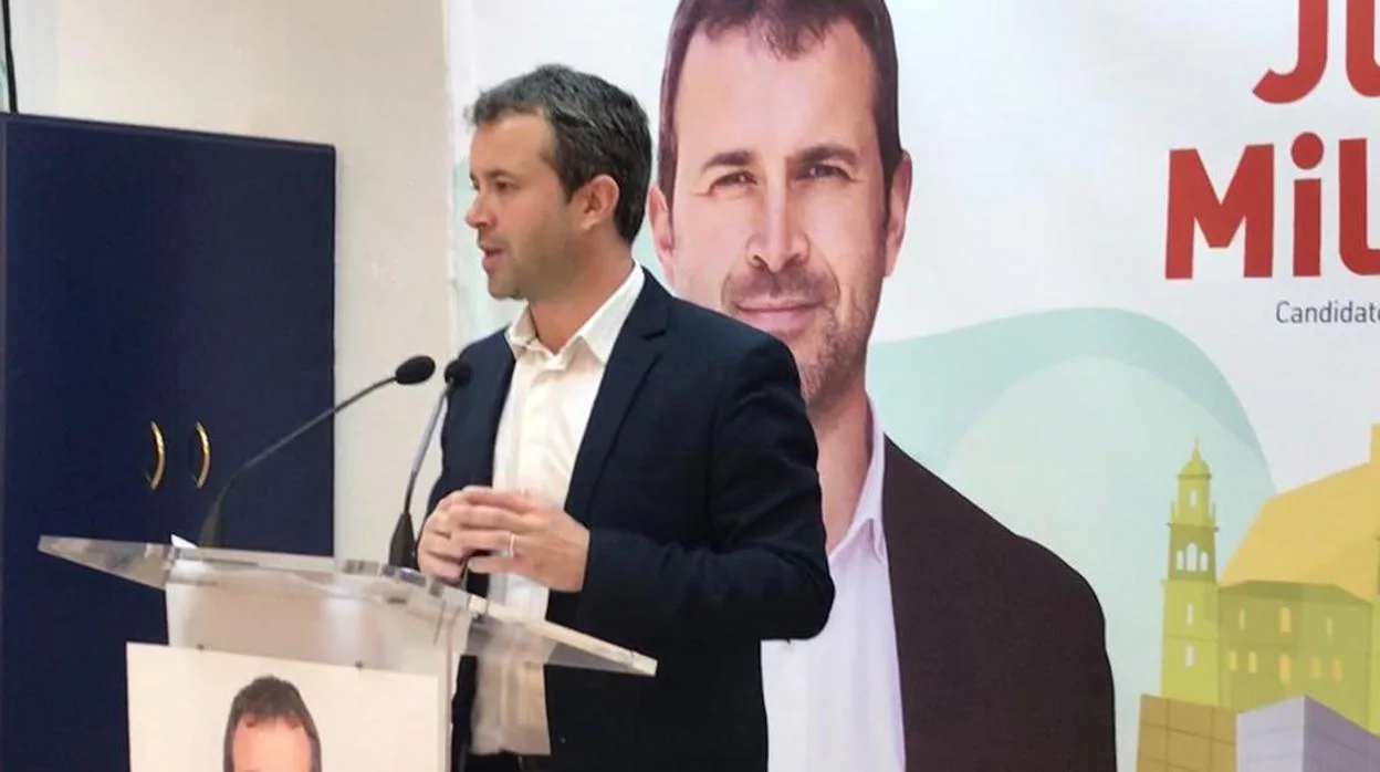 Julio Millán, candidato del PSOE a la alcaldía de Jaén