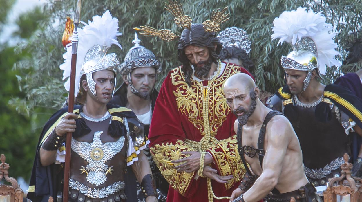 Misterio de Nuestro Padre Jesús Divino Salvador en su Prendimiento el Martes Santo en Córdoba