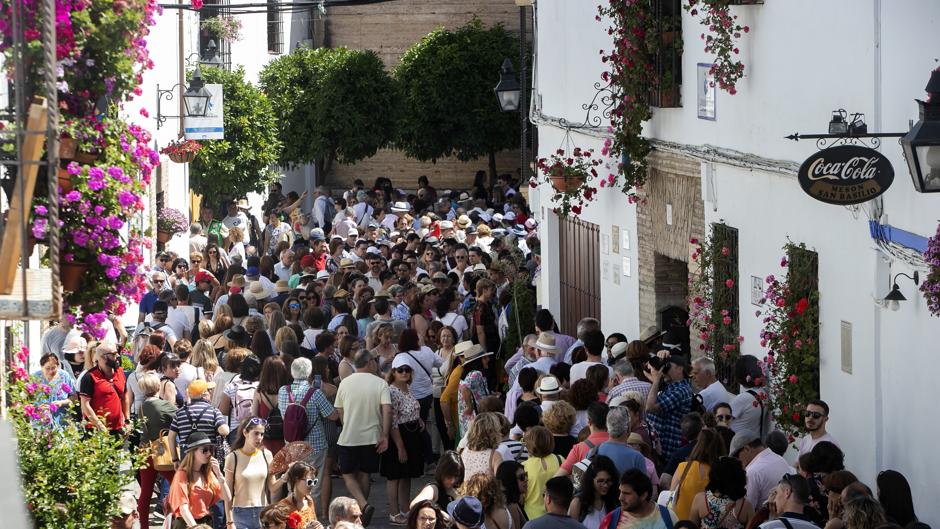 Patios de Córdoba 2019 | La bulla bate récords con esperas de hasta media hora