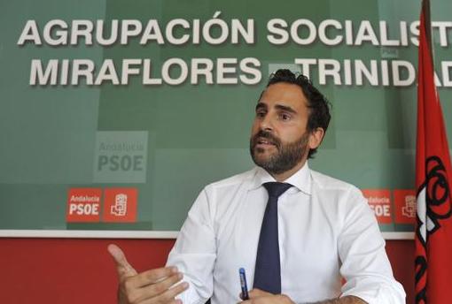 Daniel Pérez, candidato a la alcaldía de Málaga por el PSOE