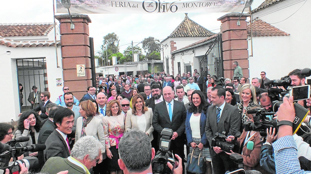 Última edición de la Feria del Olivo de Montoro, a la que se quiere buscar emplazamiento