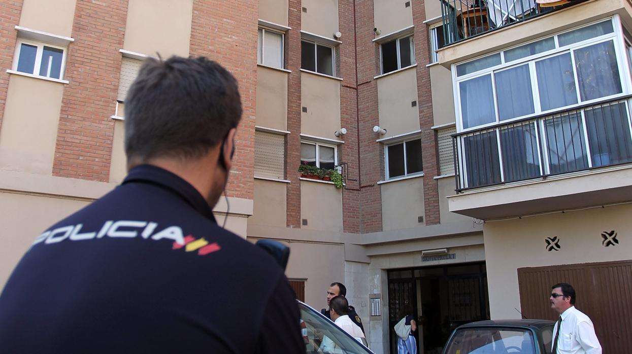 Agente de la Policía Nacional en Málaga