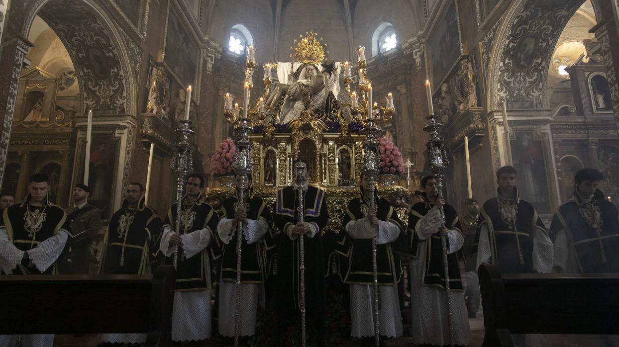 Las Angustias en San Agustín en la Semana Santa 2019