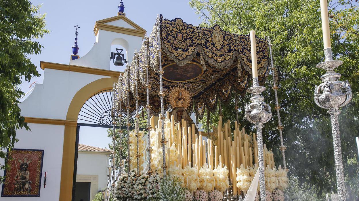 La Virgen de la Merced en la Semana Santa 2019