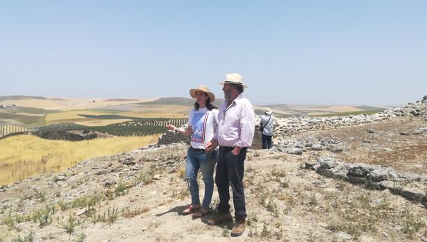 El incendio de Ategua no ha producido daños en el conjunto arqueológico