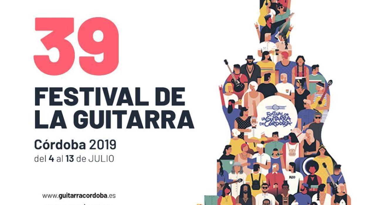 Cartel del festival de la Guitarra de Córdoba 2019