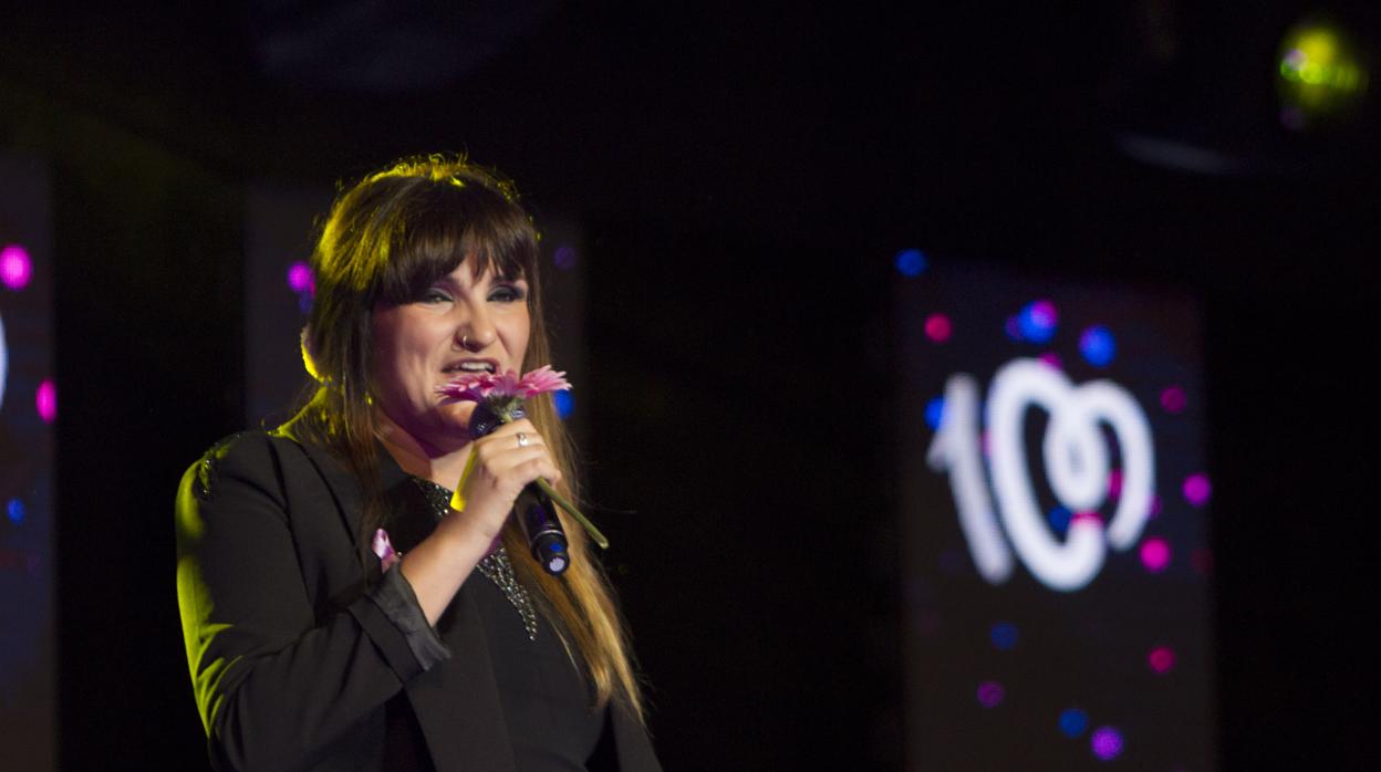 Rozalén, durante un concierto