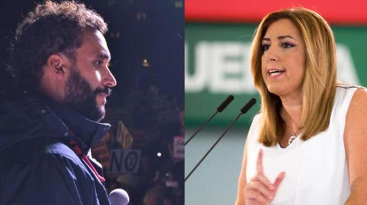 Susana Díaz ha reaccionado a la condena a Spiriman por injurias.