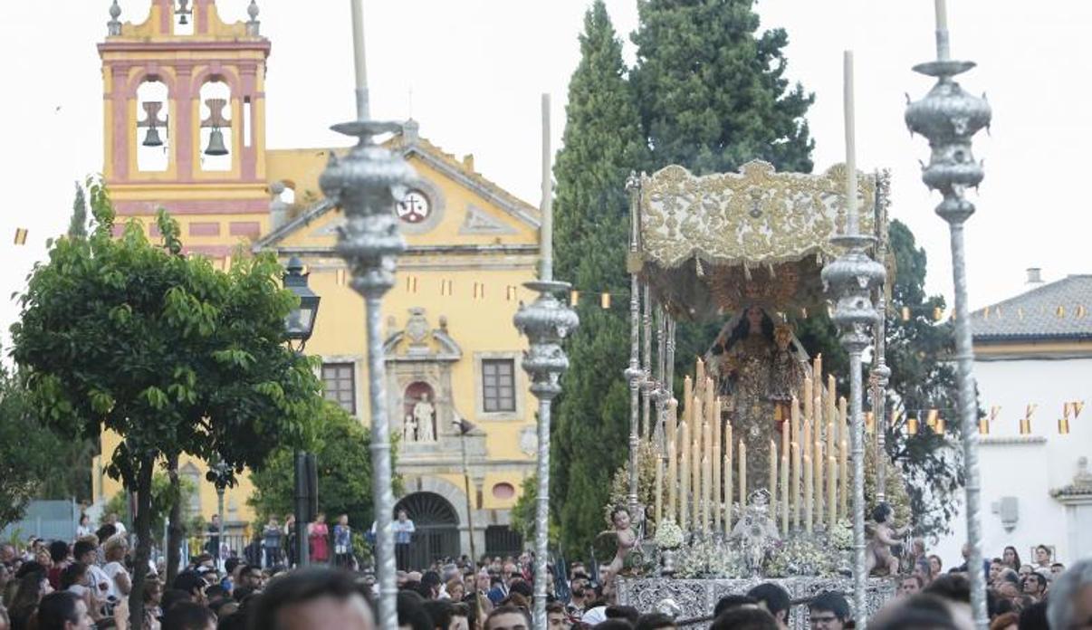 Procesión de la Virgen de San Cayetano en 2018