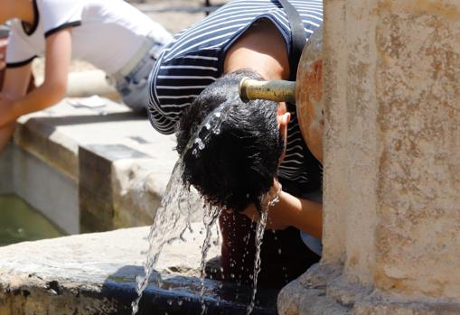 Las fuentes públicas eran un lugar de parada obligatoria.