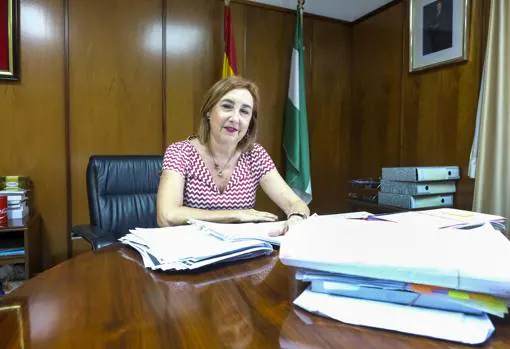 Un instante de la entrevista con la Fiscal Antidroga de Andalucía