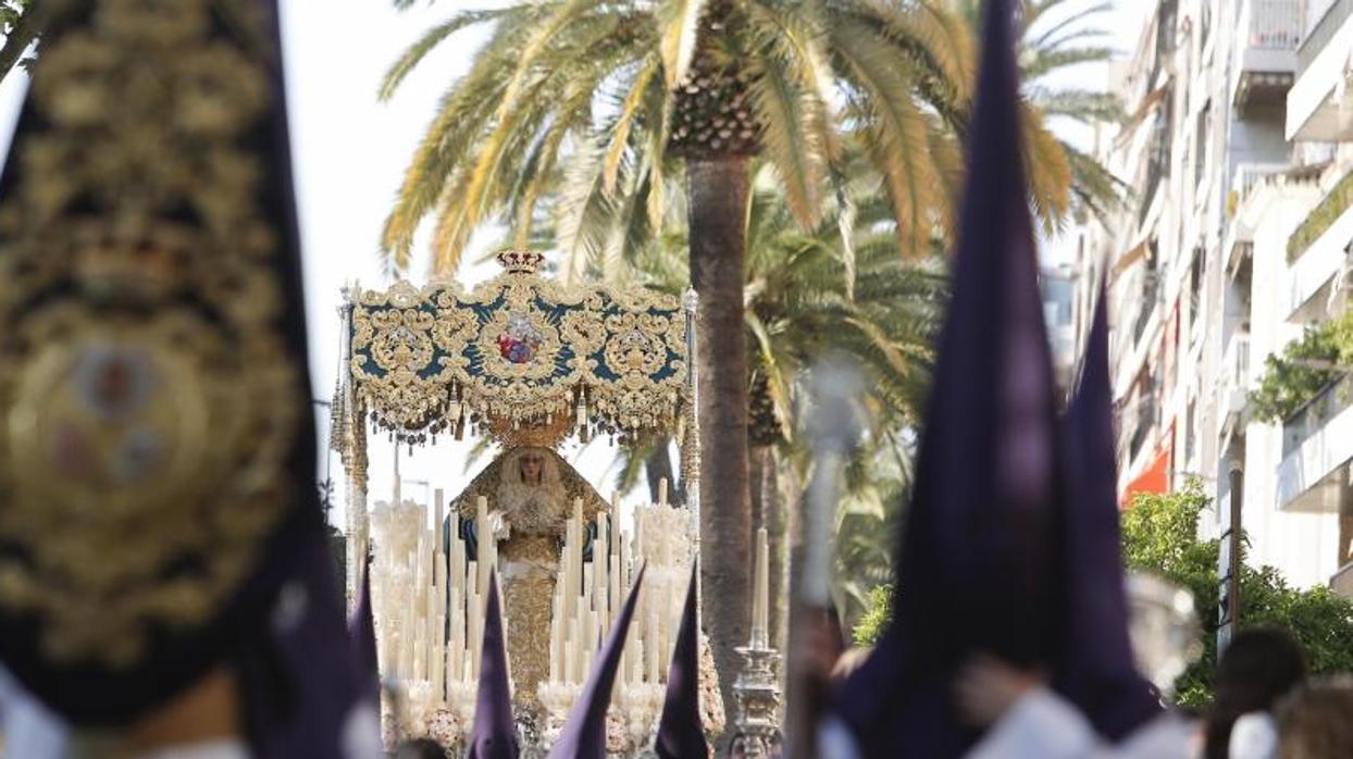 La Virgen de la Trinidad en la Semana Santa de 2019