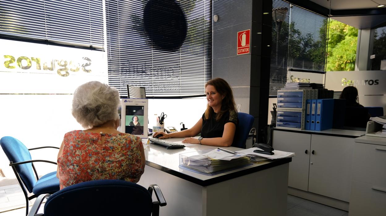 Interior de una oficina del Grupo PACC en Córdoba