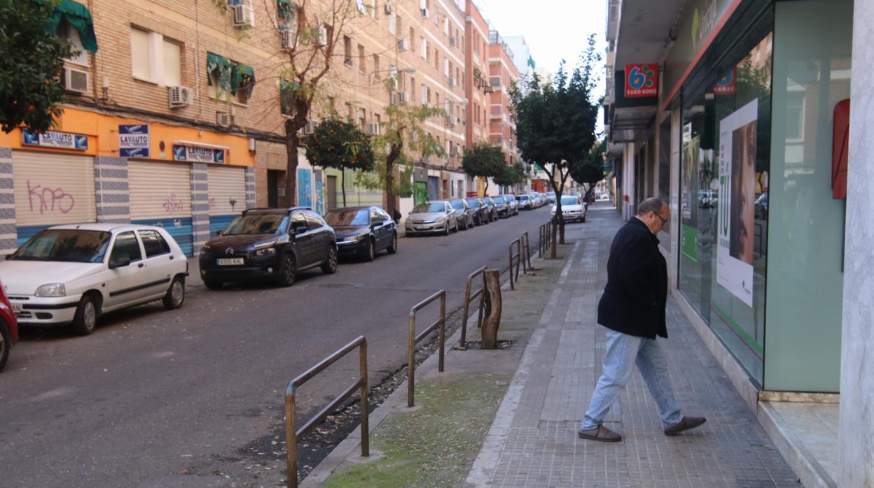 Una calle de Ciudad Jardín