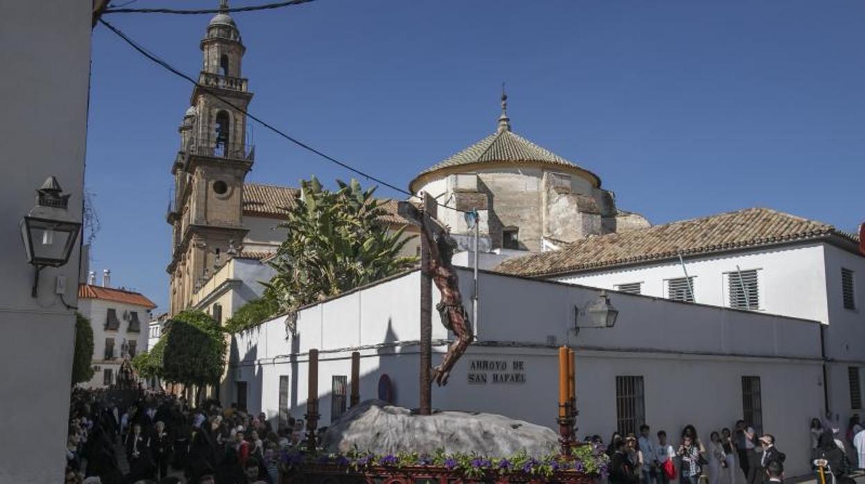 El paso de la hermandad Universitaria el pasado Martes Santo