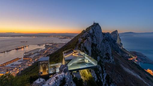 El Skywalk de Gibraltar, una plataforma espectacular con vistas increíbles