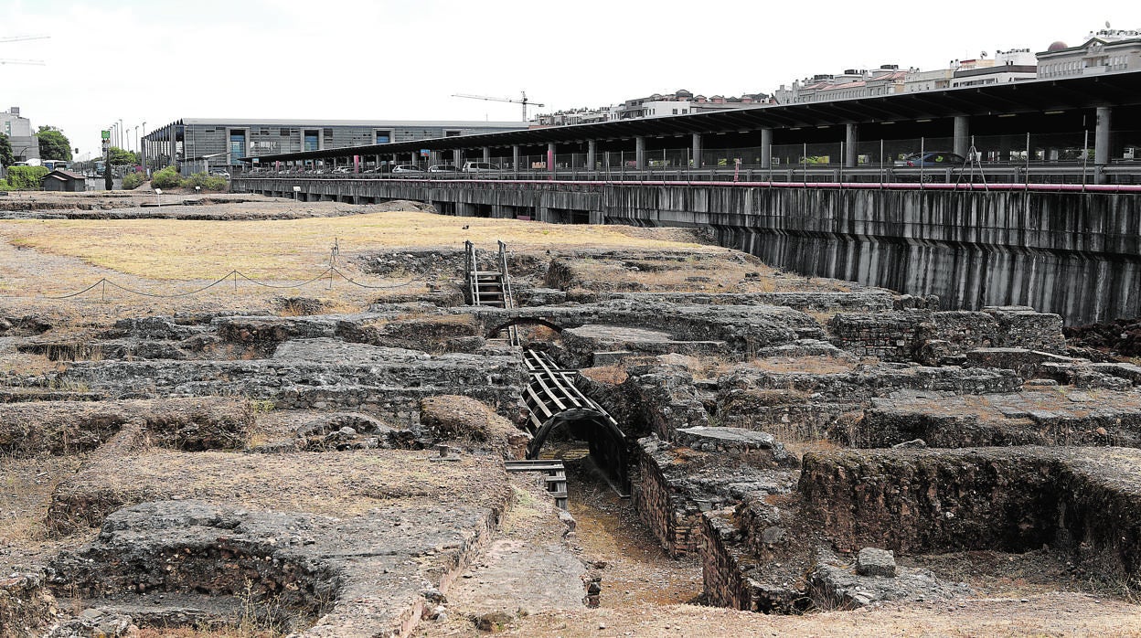 Yacimiento de Cercadilla junto a la estación del AVE