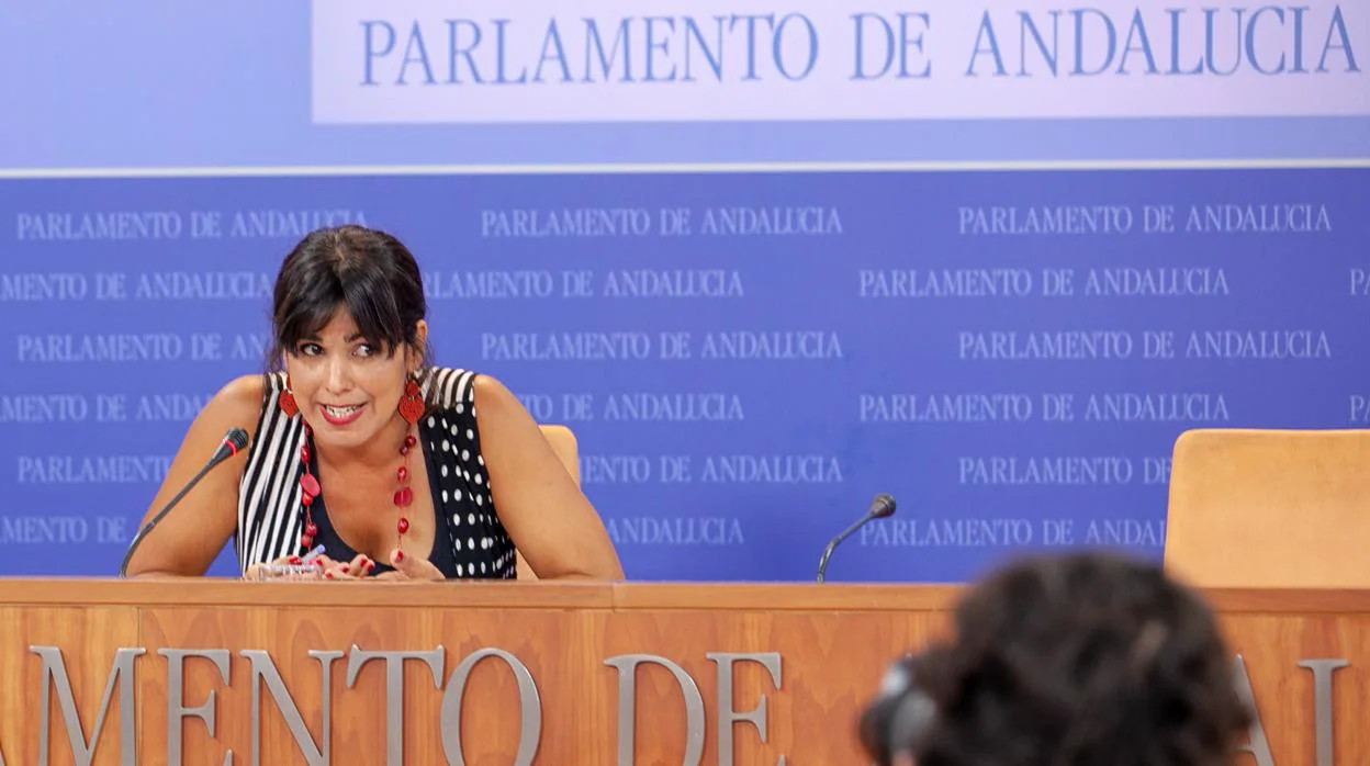 Teresa Rodríguez ha considerado un «insulto» la definición de «muerte por fusilamiento» del Parlamento andaluz sobre Blas Infante