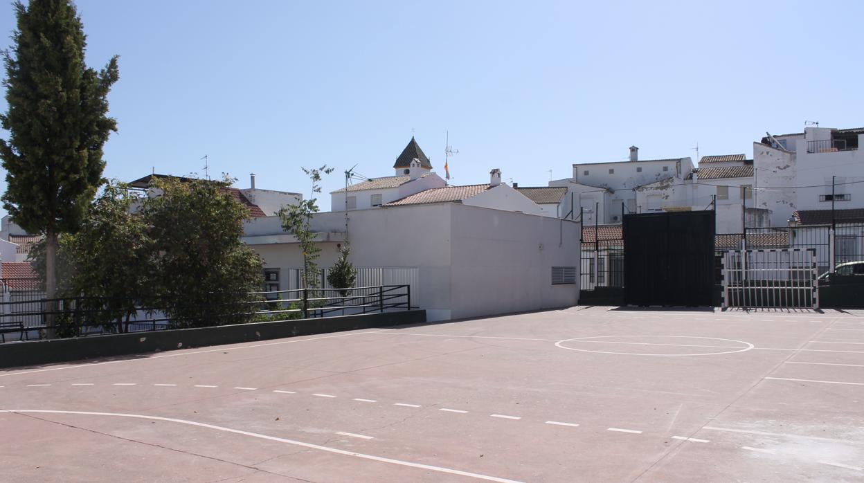 Patio del colegio San José de Calasanz de Lucena