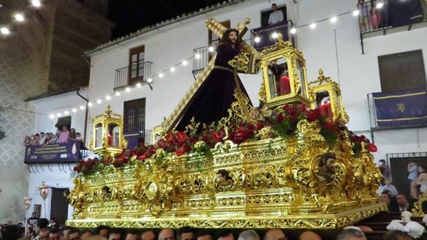 El Nazareno de Priego de Córdoba ante una magna con «unas estampas irrepetibles»