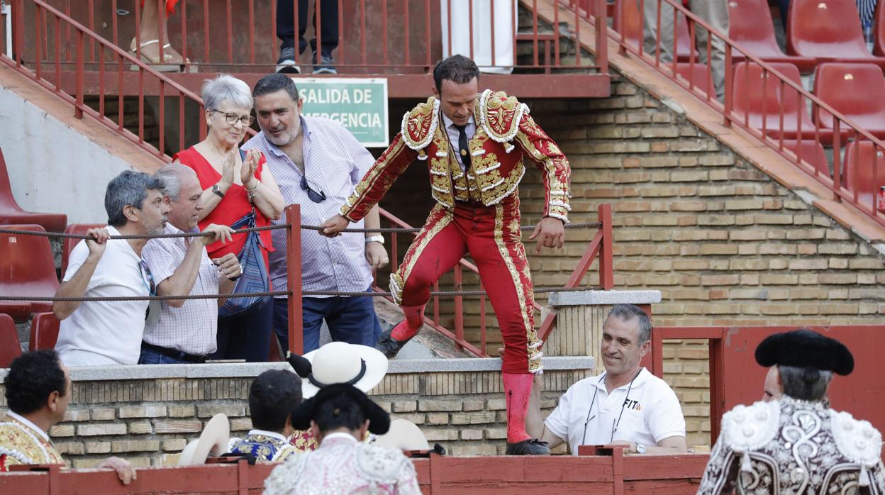 Antonio Ferrera, en el Coso de los Califas