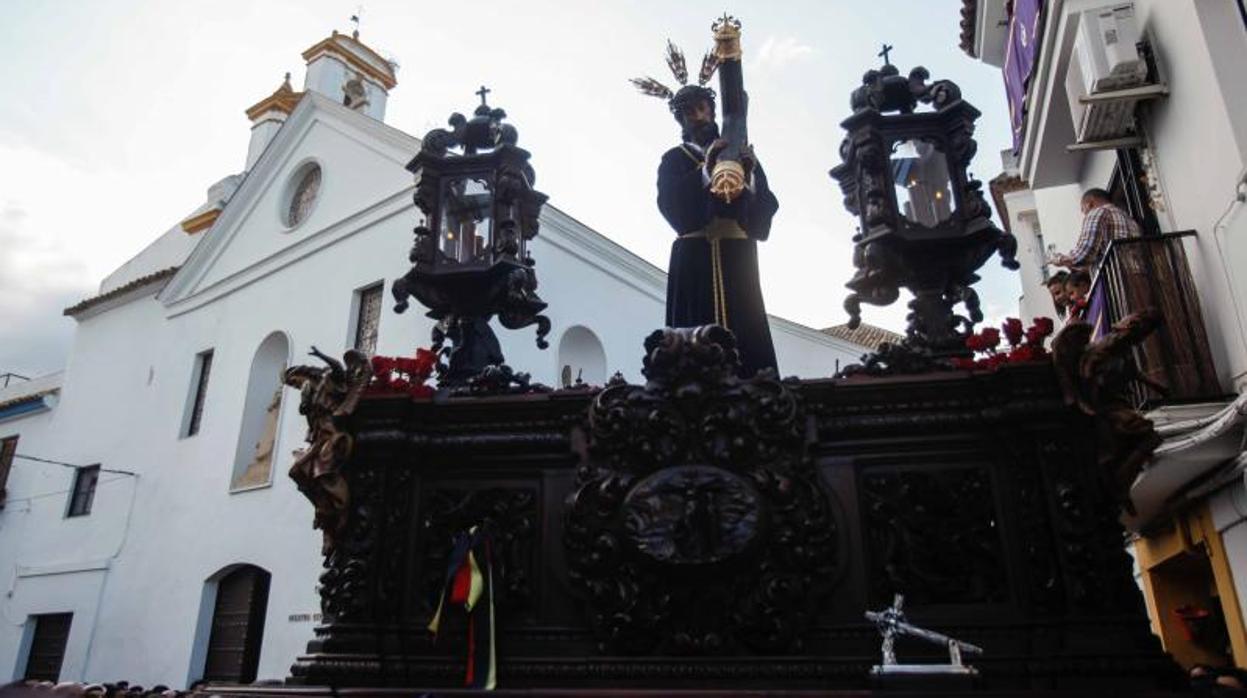 La hermandad de la Pasión en la Semana Santa de 2019