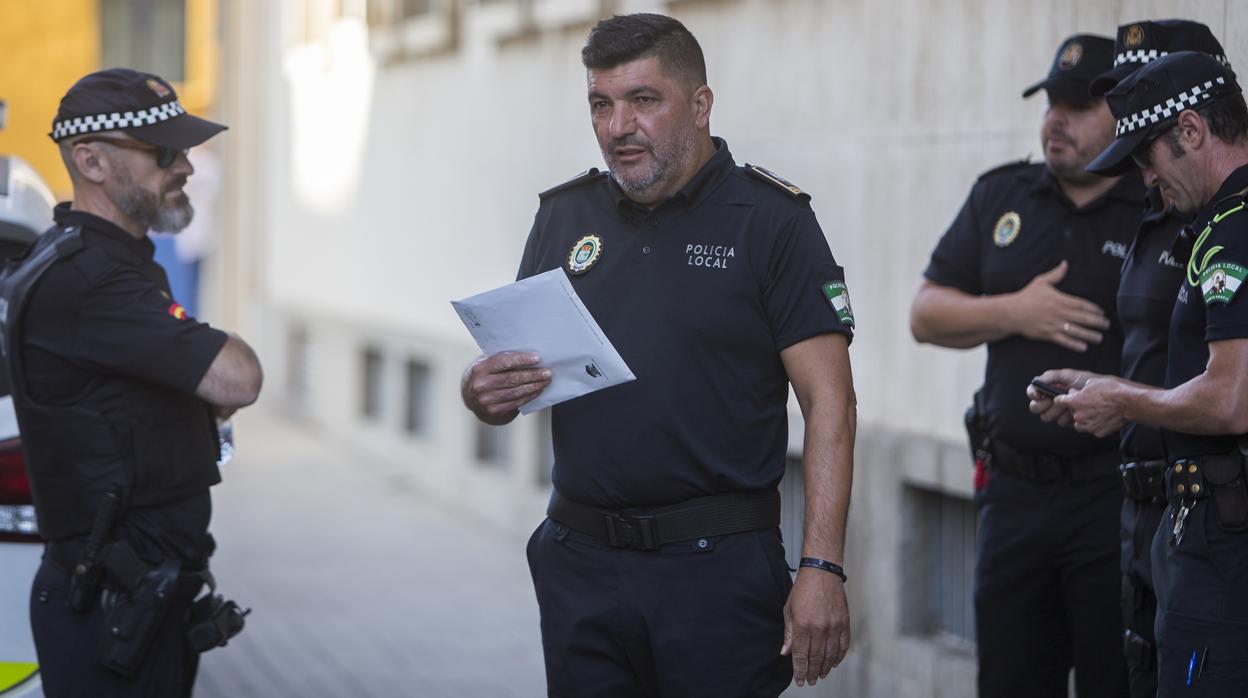 El jefe de la Policía Local de Punta Umbría, Antonio Garrido