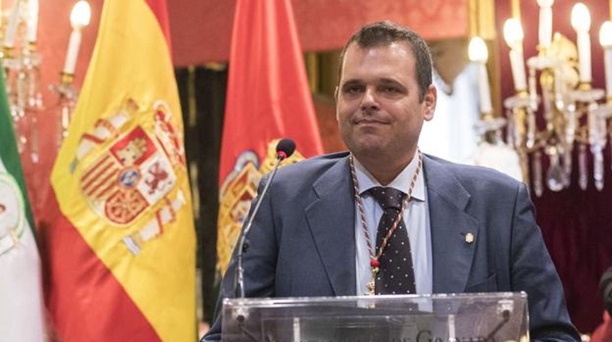 Onofre Miralles, portavoz de Vox en el Ayuntamiento de Granada.