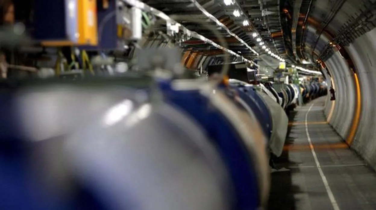 Imagen del acelerador de partículas del Laboratorio Europeo de Física Nuclear en Suiza