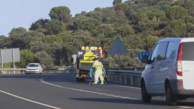 Muere un motorista de 67 años en un accidente en la N-432 a la altura de Córdoba