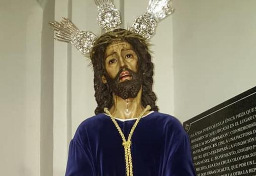 Jesús de las Penas de Fernán Núñez, imagen realizada en 2002