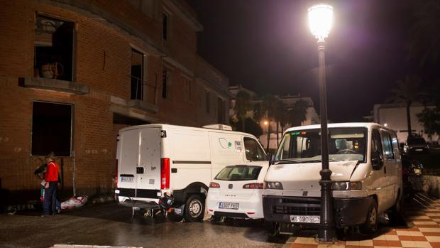 Un inesperado coletazo de la gota fría inunda también Málaga de madrugada