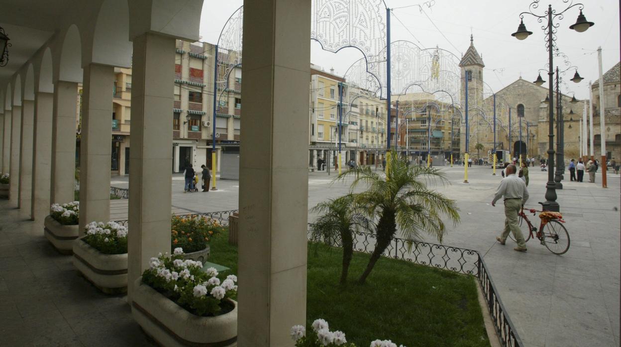 Plaza Nueva de Lucena en una imagen de archivo