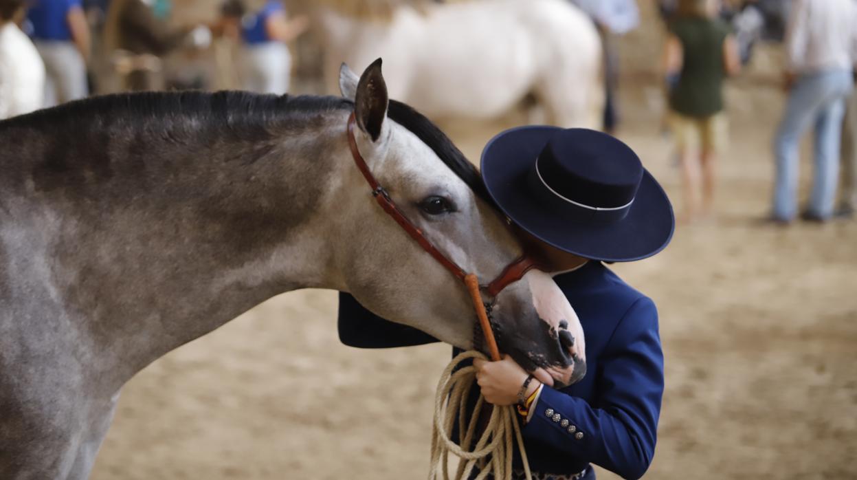 Jinetes en la inauguración de Cabalcor