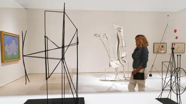 El diálogo de Picasso y Calder sobre el vacío absoluto en Málaga